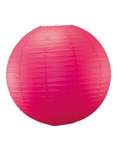 Lampara de papel para la decoración de verano en escaparates de tiendas o comercios 2