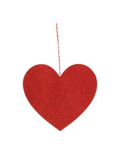 Corazón con percha para la decoración en del día de los enamorados 2
