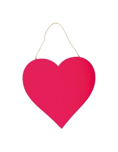 Corazón con percha para la decoración en del día de los enamorados 2