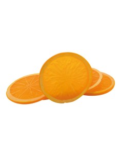 Rodajas de naranja para la decoración de verano en escaparates de tiendas o comercios 2
