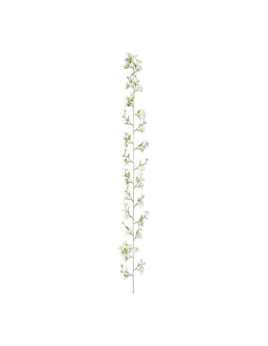 Guirnalda de flores de cerezo para la decoración de verano en escaparates de tiendas o comercios