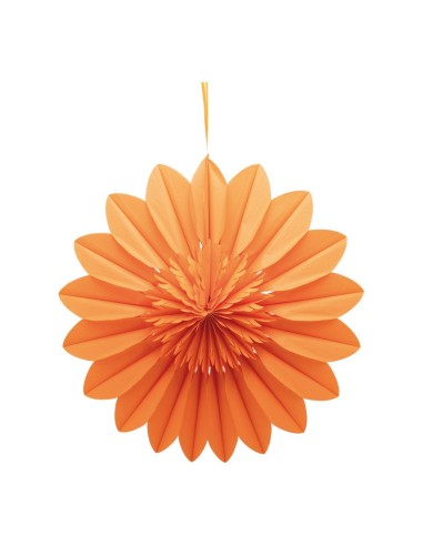 Rosetón de flores para la decoración de verano en escaparates de tiendas o comercios