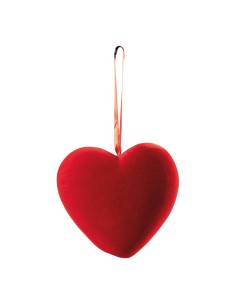 Corazón de terciopelo para la decoración en del día de los enamorados 2