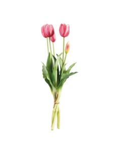 Ramo de tulipanes para la decoración de verano en escaparates de tiendas o comercios 2