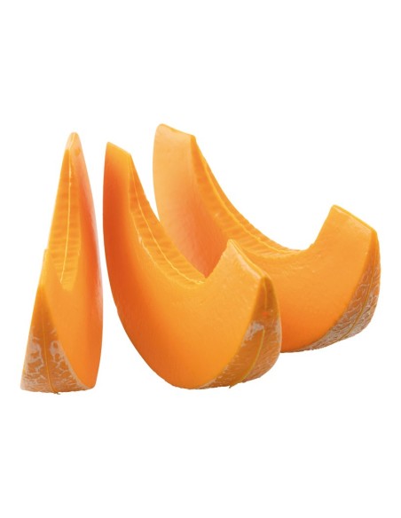 Rodaja de melon para la decoración de verano en escaparates de tiendas o comercios