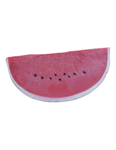 Rebanada de sandía para la decoración de verano en escaparates de tiendas o comercios