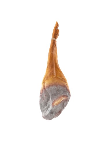 Jamón serrano para la decoración de verano en escaparates de tiendas o comercios