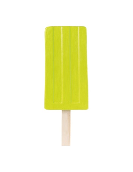 Helado con palito para la decoración de verano en escaparates de tiendas o comercios