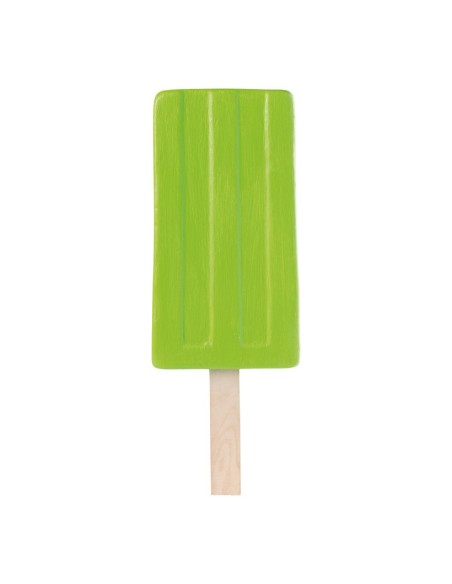 Helado con palito para la decoración de verano en escaparates de tiendas o comercios