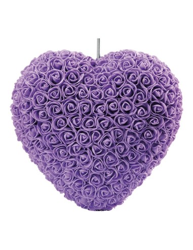 Corazón de rosa para la decoración en del día de los enamorados