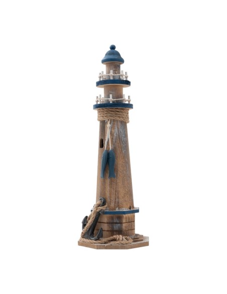 Faro con decoración para la decoración de verano en escaparates de tiendas o comercios