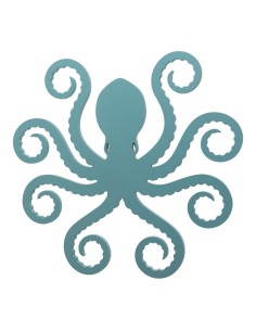 Pulpo para la decoración de verano en escaparates de tiendas o comercios 2