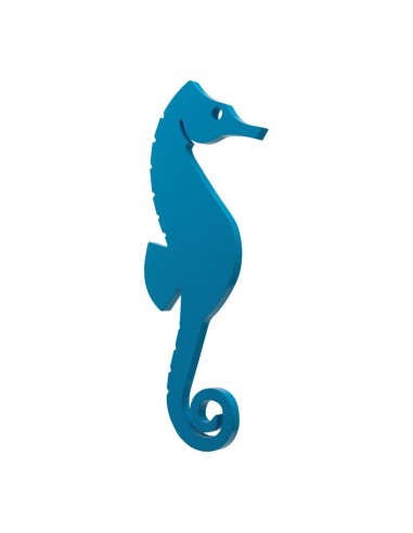Caballo de mar para la decoración de verano en escaparates de tiendas o comercios