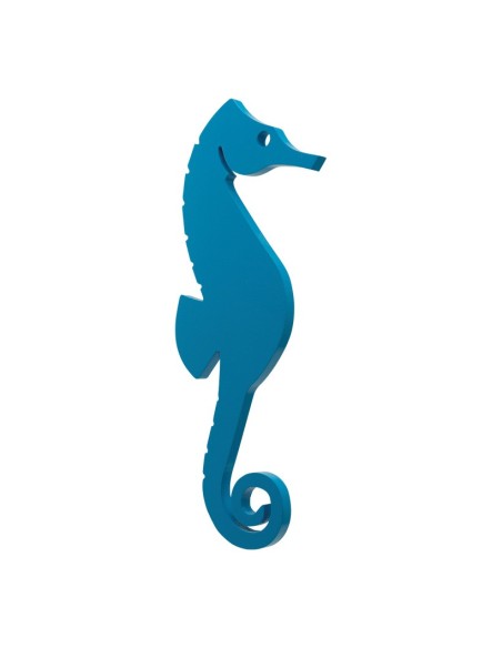 Caballo de mar para la decoración de verano en escaparates de tiendas o comercios
