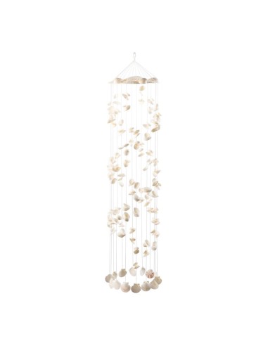Carillón de viento para la decoración de verano en escaparates de tiendas o comercios
