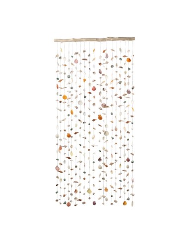 Cortina para la decoración de verano en escaparates de tiendas o comercios