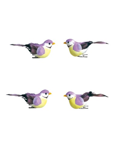 Aves para la decoración de verano en escaparates de tiendas o comercios