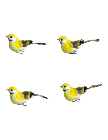 Aves para la decoración de verano en escaparates de tiendas o comercios