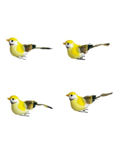Aves para la decoración de verano en escaparates de tiendas o comercios