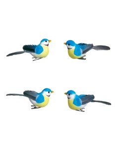 Aves para la decoración de verano en escaparates de tiendas o comercios 2