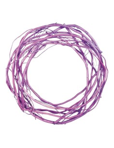Corona de sauce para la decoración de verano en escaparates de tiendas o comercios 2