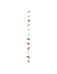 Guirnalda de mariposas para la decoración de verano en escaparates de tiendas o comercios 2
