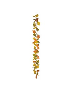 Guirnalda de hojas de arce con tonos de otoño Para decorar centros comerciales y escaparates en otoño 2