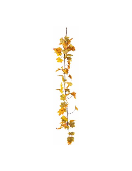Guirnalda con tonos claros de otoño Para decorar centros comerciales y escaparates en otoño