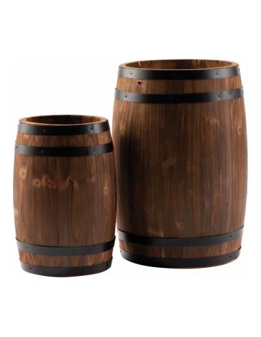 Barriles de vino para la decoración de la vendimia en licorerías catas bodegas de vino