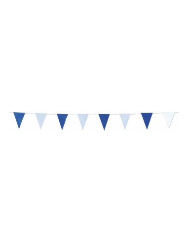 Guirnalda de banderines para la decoración de fiestas populares y escaparates
