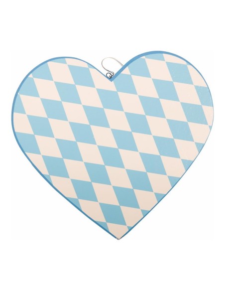 Corazón pan jengibre "Oktoberfest" para la decoración de fiestas populares y escaparates