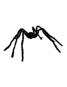 Araña para Halloween en escaparates de tiendas 2