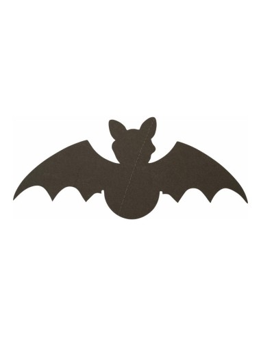 Murciélago con alas abiertas Para escaparates y fiestas en Halloween