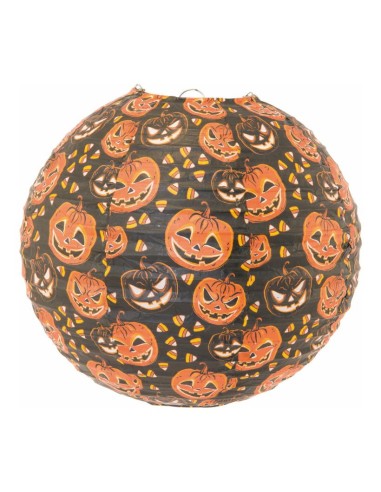 Farolillo de papel de calaveras para la fiesta de Halloween