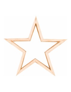 Estrella de madera para la decoración navideña de centros comerciales calles tiendas 2