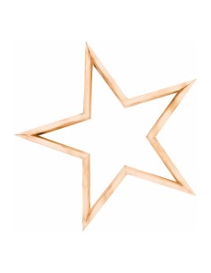 Estrella de madera para la decoración navideña de centros comerciales calles tiendas 2