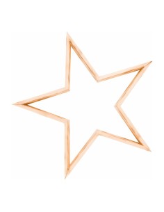 Estrella de madera para la decoración navideña de centros comerciales calles tiendas 2