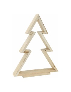 Árbol de madera para la decoración navideña de centros comerciales calles tiendas 2