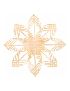 Estrella floral grande para la decoración navideña de centros comerciales calles tiendas 2