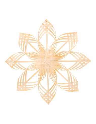 Estrella floral grande para la decoración navideña de centros comerciales calles tiendas