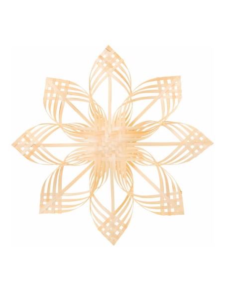 Estrella floral grande para la decoración navideña de centros comerciales calles tiendas