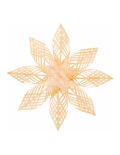 Estrella floral grande para la decoración navideña de centros comerciales calles tiendas 2