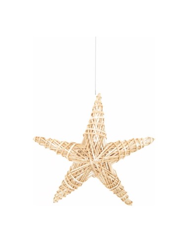 Estrella 5 puntas 3D para la decoración navideña de centros comerciales calles tiendas
