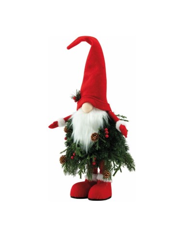 Gnomo de Navidad para la decoración navideña de centros comerciales calles tiendas
