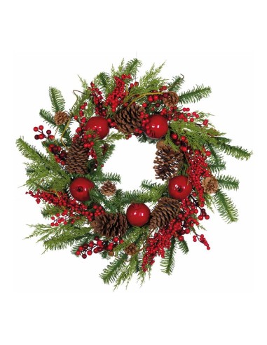 Corona de Navidad para la decoración de centros comerciales calles y tiendas