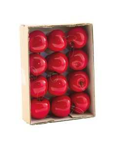 Manzana roja para la decoración árboles navideños para tiendas y centros comerciales 2