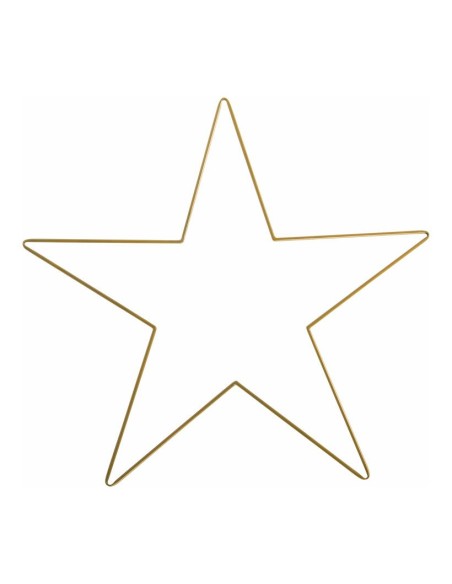 Estrella de metal para la decoración de centros comerciales calles y tiendas