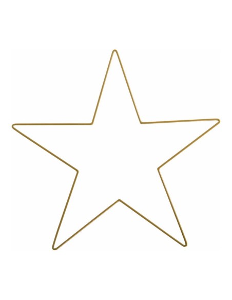 Estrella de metal para la decoración de centros comerciales calles y tiendas