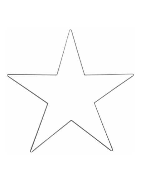 Estrella de metal para la decoración de centros comerciales calles y tiendas