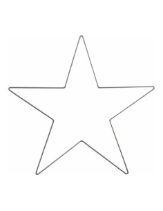 Estrella de metal para la decoración de centros comerciales calles y tiendas 2
